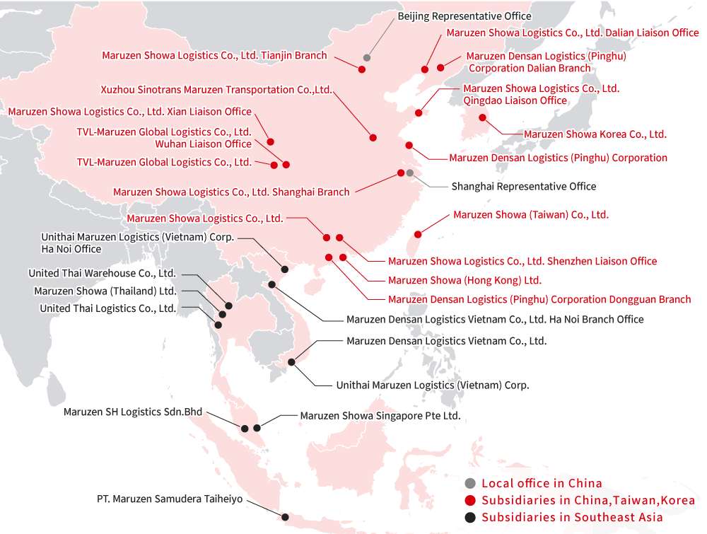 East Asia Map